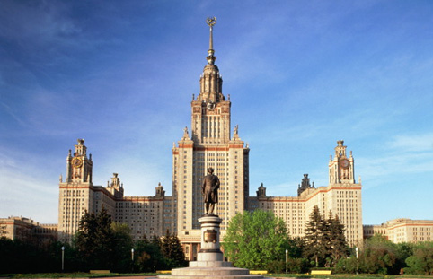 Здание МГУ, Москва, Россия