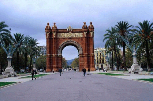 Триумфальная арка, Барселона, Испания